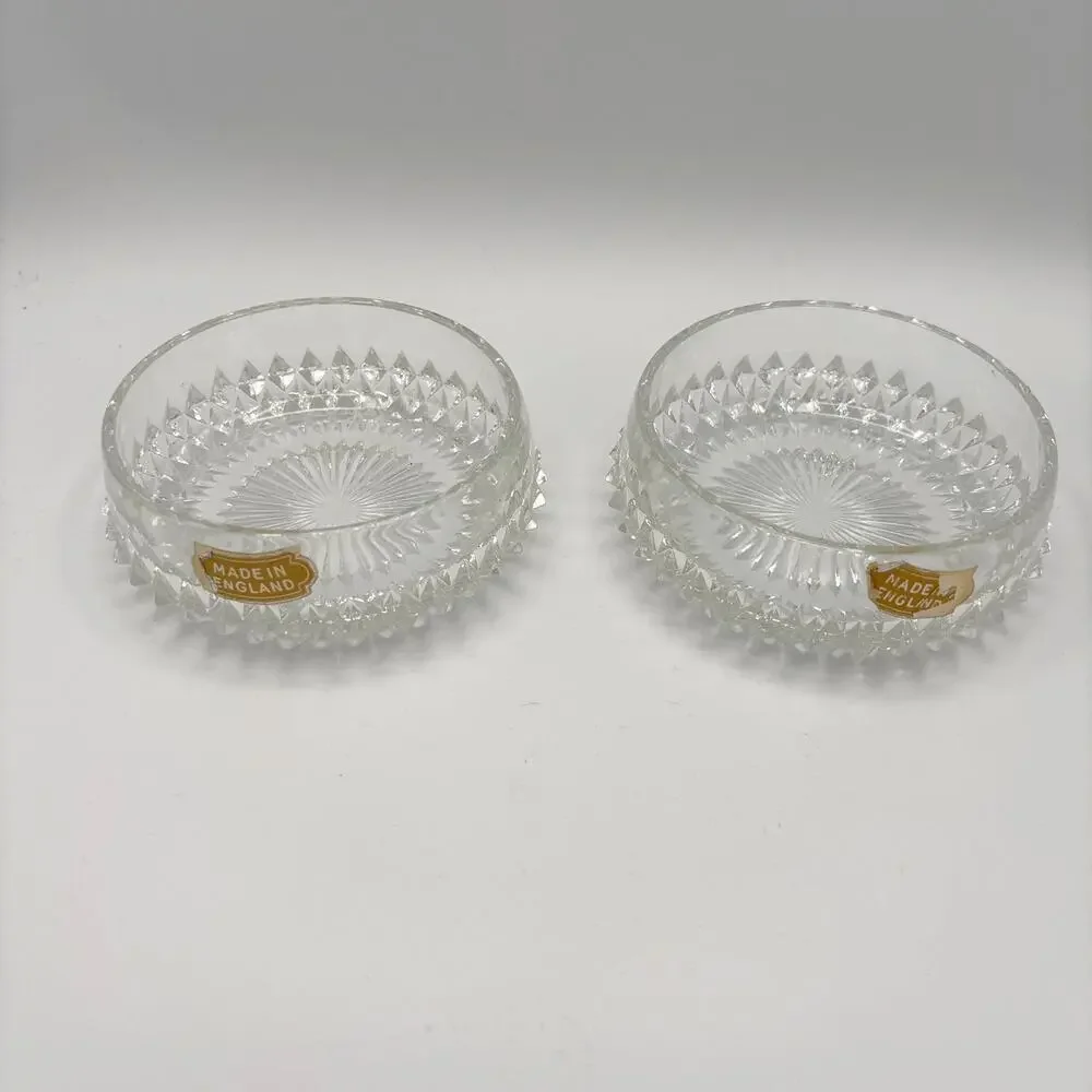 Vintage Queen Anne Double Condiment Caddy Jam SILVER PLATE Glass made in England